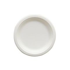 Empress EPL-07 7" White Bagasse Plate