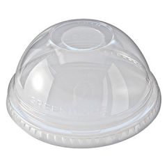 Fabri-Kal DLGC16 Greenware Plastic Dome Lids f/16-24oz Cups