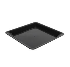 Fineline Settings SQ4414.BK 14" x 14" Catering Platter, Black