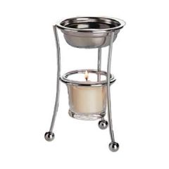 Focus 594 Stainless Steel Butter Warmer with Chrome Stand