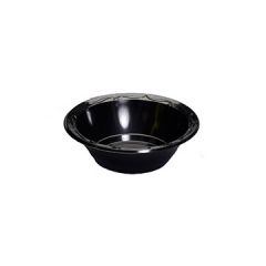 Genpak BLK21 Silhouette 12 oz Black Plastic Bowls (Currently out Stock)