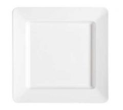 G.E.T. ML-12-W Milano White 12" Square Plate