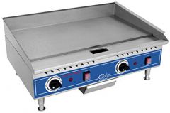 Globe PG24E 24" Light Duty Countertop Electric Griddle - Thermostatic Controls