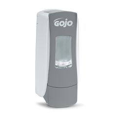 GOJO 8784-06 ADX-7 Push-Style Gray Foam Soap Dispenser