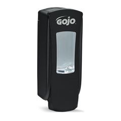 GOJO 8886-06 ADX-12 Push-Style Black Foam Soap Dispenser