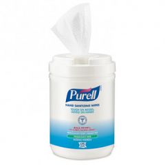GOJO 9031-06 Purell Alcohol Formula Hand Sanitizing Wipes - 175 count
