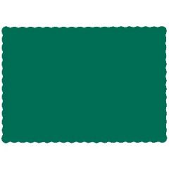 Hoffmaster 310528 Hunter Green Recycled Paper Placemat