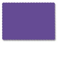 Hoffmaster 310557 Purple Recycled Paper Placemat, Recycled Paper, 10"X14", Purple
