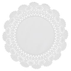 Hoffmaster 500238 Cambridge Lace Doilies, Paper, 10", White