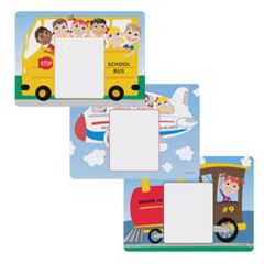 Hoffmaster 702085 Kids' Menu Multipack 2-sided print 3 designs/case, Paper, 8.5"X12"