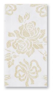 Hoffmaster 856520 Gold Prestige Linen-Like Guest Towels