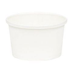 Inno-Pak 198453838 8oz Paper Soup Cup, White