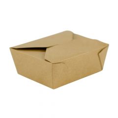 Kari-Out 100860 Eco-Box™ #8 Kraft Takeout Box
