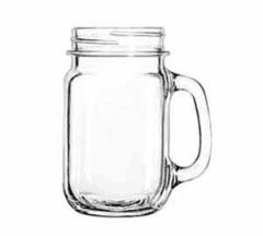Libbey 97084 Plain Glass Drinking Jar, 16 oz