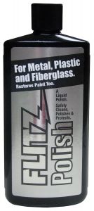 Flitz LQ 04587 Metal & Plastic Polish Liquid - 7.6 oz
