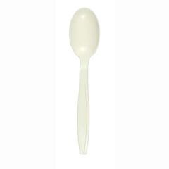 Max Packaging 2789UN-14 Compostable Plastic Spoons - Bulk