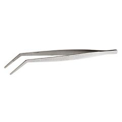 Mercer Culinary M35131 9-3/8" Curved Stainless Steel Precision Tongs