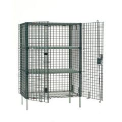 Metro SEC35K3  21" x 50" Stationary seal Security Unit w/out Shelves