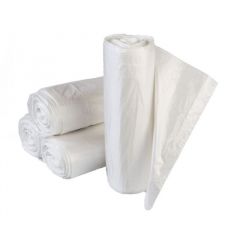 Netchoice 516064 60 Gal Can Liner LLDPE 38"X50" 1.5MIL, Clear
