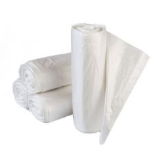 Right Choice 78000294 HDPE 50 Gallon 45"x51" Can Liner 16MIC, Natural