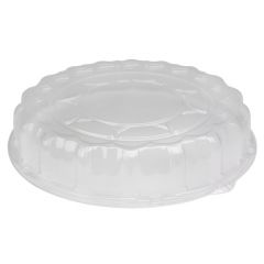 Pactiv P9818 ClearView Plastic Dome Lid for 18" SmartLock Caterware Trays