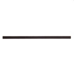 Tablecraft 700133 7-3/4" Individual Wrapped Paper Straw, Black