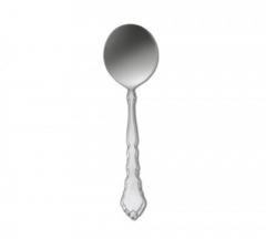 Oneida 2599SBLF Satinique Bouillon Spoon - 18/10 Stainless