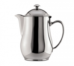 Oneida 87500661A Jazz Coffee Pot, Short Spout, 64 oz - 18/10 Stainless