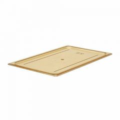 Cambro 10HPC150 Full Size Food Pan Cover, Amber