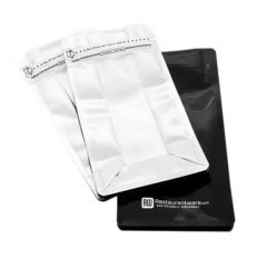 Restaurantware RWP0285B Plastic Small Snack Bag - Double Seal, Rip Lock, Heat Sealable, Black