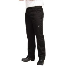 Chefs Pants Basic Blk Xlg
