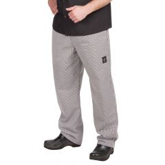 Chef Revival P020HT-M 24/7 Basic Chef's Pants, Hounds Tooth, Medium