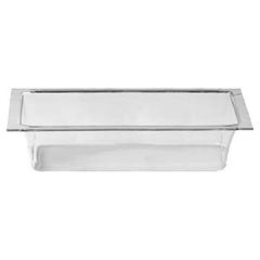 Rosseto ICBR19C Multi-Chef 5"H Clear Acrylic Ice Tub for Multi-Chef Bases