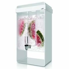 Rosseto LD155 5 Gal White Acrylic Infusion Beverage Dispenser