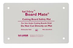 San Jamar CBM1016 Saf-T-Grip Board-Mate Cutting Board, 10" x 16"