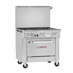 Southbend 4367D  36" Ultimate Gas Range with 36" Charbroiler