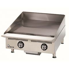 Star 824TA Ultra-Max 24" Countertop Gas Griddle - Mech. Snap Action
