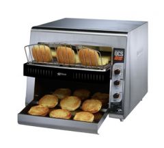 Star QCS3-1400BH Holman High Vol Bun Conveyor Toaster - 1400 halves/hr