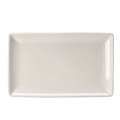 Steelite 11070550 Taste White 10-5/8" x 6-1/2" Rectangular Platter