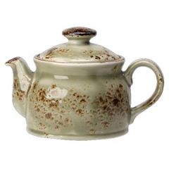 Steelite 11310367 Craft 15 oz Green Teapot w/ Lid