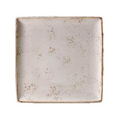 Steelite 11550553 Craft White 10-5/8" Square Narrow Rim Platter