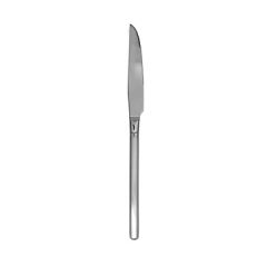 Steelite 5341Z057 Graphite Steak Knife - 18/10 Stainless Steel