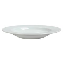 Steelite 6900E514 Varick Classic Café Porcelain 13oz Pasta Bowl, White