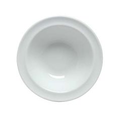 Steelite 6900E516 Varick Classic Cafe Porcelain 9-1/2oz Grapefruit Bowl, White