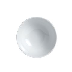 Steelite 6900E550 Varick Bistro Porcelain 16oz Rice Bowl, White