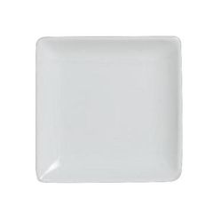 Steelite 6900E570 Varick Pub Porcelain 3-1/2" Square Plate, White