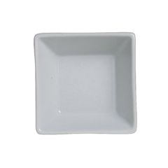 Steelite 6900E590 Varick Pub Porcelain 3-1/4oz Square Bowl, White