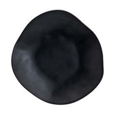 Steelite 7000DD006 Marisol Black 15" Melamine Fruit Platter