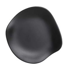 Steelite 7000DD028 Marisol Black 11-1/2" Melamine Plate