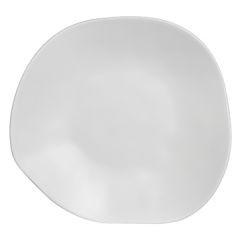 Steelite 7008DD006 Marisol White 15" Melamine Fruit Platter